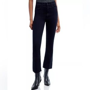 MOTHER the hustler high rise flare leg ankle jean